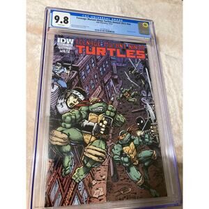 9.8 CGC Teenage Mutant Ninja Turtles Annual 2012 IDW Comics Eastman Waltz